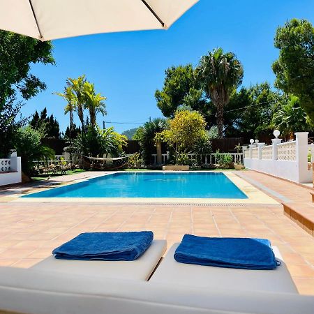 Villa Con Piscina Gigante Sant Francesc de s'Estany Exteriör bild