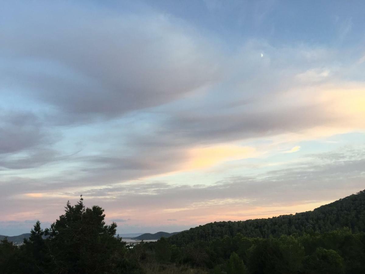 Villa Con Piscina Gigante Sant Francesc de s'Estany Exteriör bild